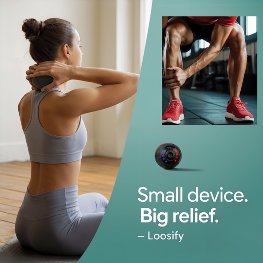 Vibration Massage Ball with Belt